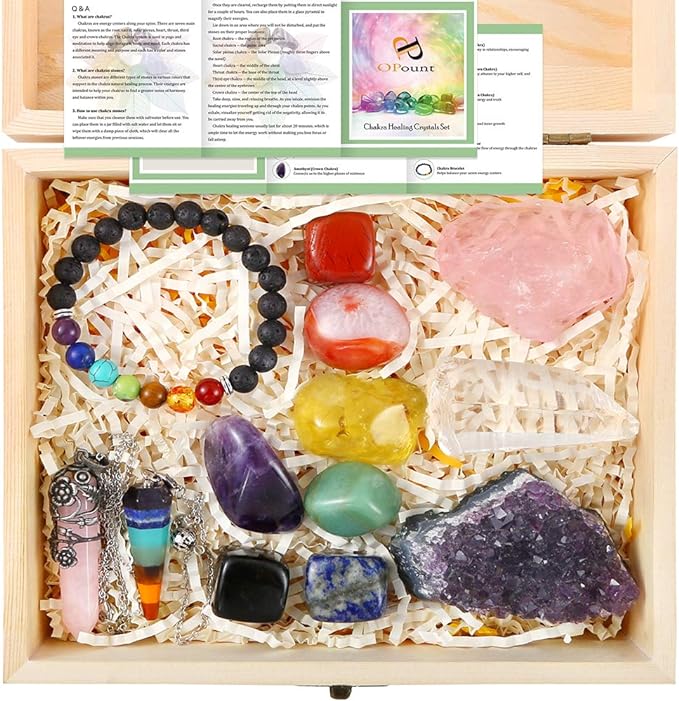 Awaken Your Chakra Healing Crystals Set