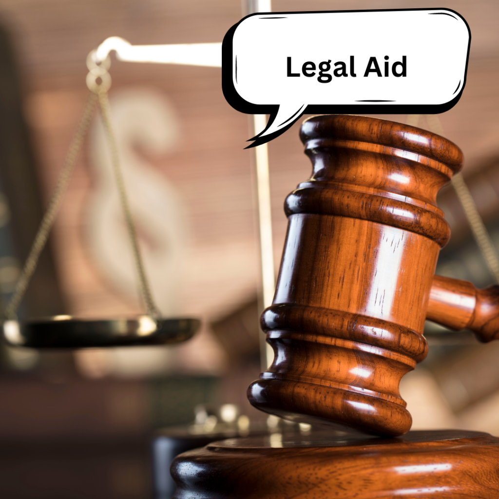 Take legal aid support 